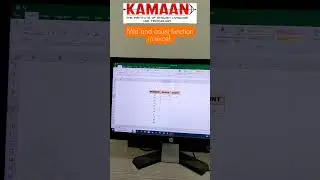 Mid and Count function in excel 