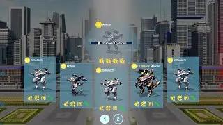 War Robots : Final Test 😱| Ochokochi, Hiruko, Splinter, Shatter, Brisant | WR Gameplay