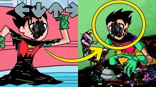 References in FNF Pibby Mods | Corrupted Robin | Pibby X FNF