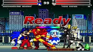Team andersonkenya1 vs Team Zaki MUGEN Request Part 3 4v4 Battle!!!
