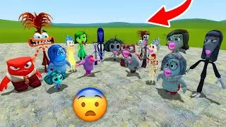EMOZIONI INSIDE OUT 2 EXE Vs EMOZIONI INSIDE OUT 2 SU GMOD!!