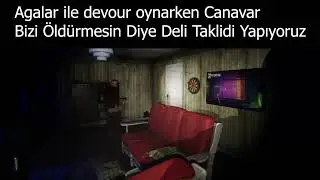 Agalarla Korkudan Deli Taklidi Yaptık #shorts #shortsvideo #short