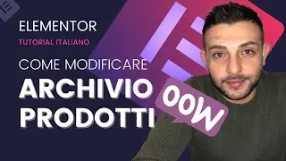 Pagina Shop | Woocommerce con Elementor Pro | Woocommerce Tutorial Italiano