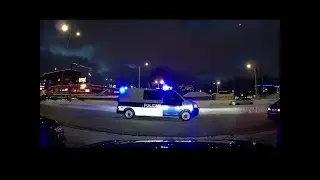 Driving along the Vabaduse avenue in Tallinn | Feb 2021