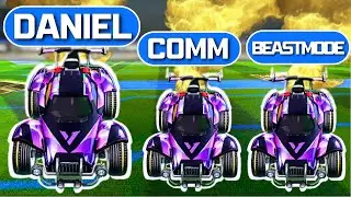 V1 DANIEL PLAYING WITH HIS NEW TEAMMATES | Rocket League