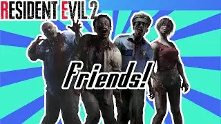 Resident Evil 2 Remake Gameplay with Funny Zombies @capcom