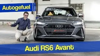 The most powerful estate? Audi RS6 Avant REVIEW 2020 - Autogefuel