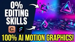 Create Professional Motion Graphics Videos with AI | No Editing Skills