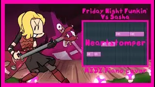 Friday Night Funkin' Vs Sasha - Heartstomper MIDI/Piano cover