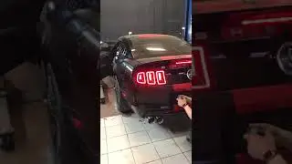 Громкий выхлоп Ford Mustang