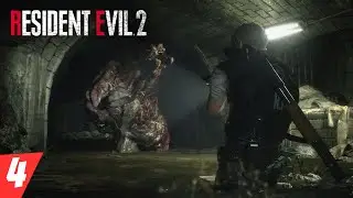 let's play resident evil 2 remake blind part 4 the sewers