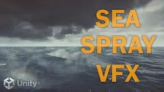 Sea Spray VFX for the Unity game engine