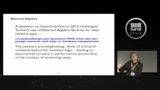 Apache Spark and OSS technologies by PACO NATHAN at Big Data Spain 2014