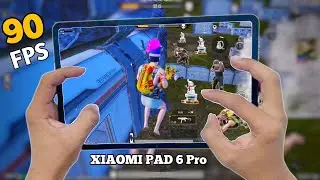 🔥Test 90fps XIAOMI PAD 6 BGMI Handcam Gameplay 