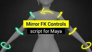Mirror FK Controls Script for Autodesk Maya
