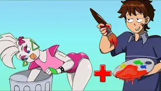 GREGORY + GLAMROCK CHICA = ??? | FNAF ANIMATION