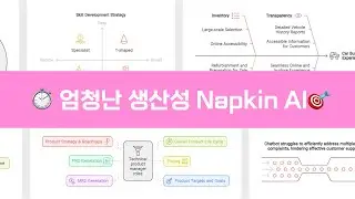 🚀 생산성 극대화! Napkin AI 📈 인포그래픽 차트와 보고서를 한 번에!