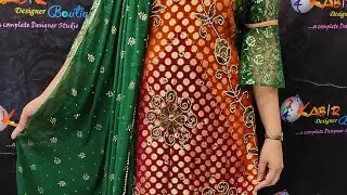 shrara suit stitched from old saree