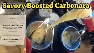 Savory Boosted Carbonara | Experimenting with Inosinate + Guanylate