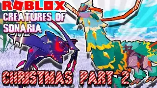 CHRISTMAS EVENT PART 2! CONIFERON & SLAIRON! - Roblox Creatures Of Sonaria