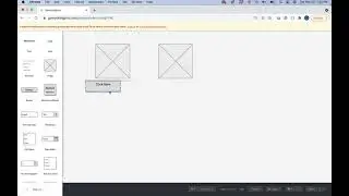 Creating a wireframe using Gomockingbird.com