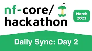 nf-core/hackathon: Daily sync 2