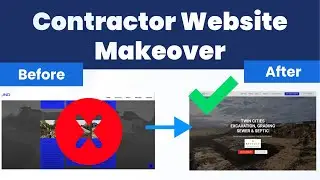 CONTRACTOR WEBSITE Before & After - Feedbackwrench Websites for Contractors & Construction Companies