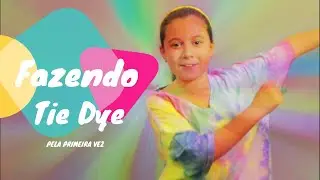 FAZENDO TIE DYE PELA PRIMEIRA VEZ -  Amandinha Duarte - NÃO PERCAM!