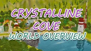HIDDEN PARADISE! Crystalline Cove The Sims 3 World Overview