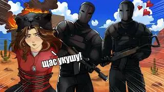 SOLO GIRL TRIES TO SURVIVE IN THE DESERT IN RUST