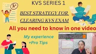 CRACK KV EXAM IN ONE GO !! BEST STRATEGY WITH PRO TIPS TO STUDY