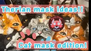 Housecat Therian/Furry Mask ideas!!