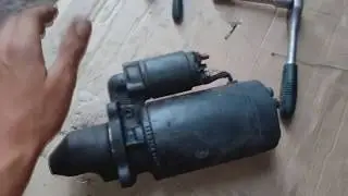 Mercedes 814 ремонт стартера!
