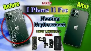 ✅ IPhone 11Pro Housing Replacement 🔥 New Method #mobilerepairinginstitute