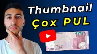 YouTube'dan Çox İZLƏNMƏ / PUL Qazanmaq 🔑 QAPAQ FOTOSU HAZIRLAMAQ