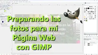 😀👍How to optimize your photos for the web with GIMP before uploading them to your web pages.