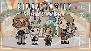 KINAN FAMILY | VACATION TO THE BEACH | AVATAR WORLD ROLEPLAY 