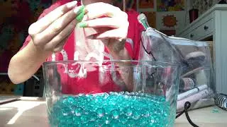 [ASMR] WATER BEADS