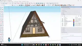 7. Sketchup Tutorial Completo de 0 a 100 Proyecto Casa Alpina 9x10m