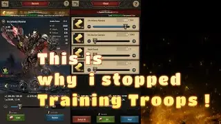 war and order : This is why i stopped Training Troops