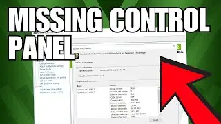NVIDIA Control Panel Not Showing or Missing [2025]
