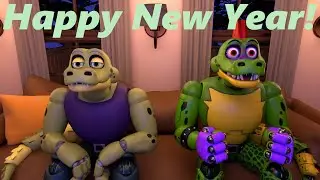 [Blender FNAF] Happy New Year 2025