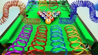 Iron Tube Marble Run Race ASMR # 8 ☆ Hands Up, Marbles! ☆ Creative Healing Sound Machine DIY Build