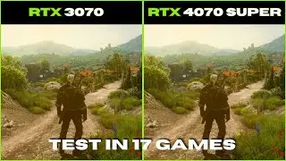 RTX 3070 vs RTX 4070 Super | 17 Games Tested | Ray Tracing Off and On | 1440p | Ryzen 5 5600