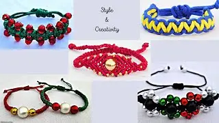 6 Type Of Macrame Bracelet Tutorial | Macrame Bracelet