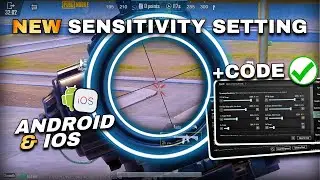 New sensitivity settings no recoil pubg mobile 🔥copy for | Android & ios | ✅