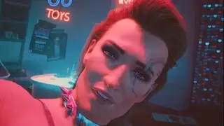 Cyberpunk 2077_ Strout and V (Male) romance scene (xxx) with Dildo location