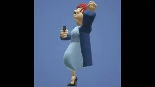 Squeaky Fromme - 3D model 2
