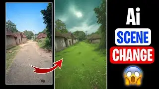 Ai Scene Change Video Editing | Horror Photo Editing | Trending Reels Editing 🔥