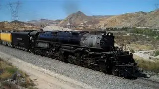 UP Big Boy 4014 & RailGiants Excursion on Cajon Pass 10-13-2019